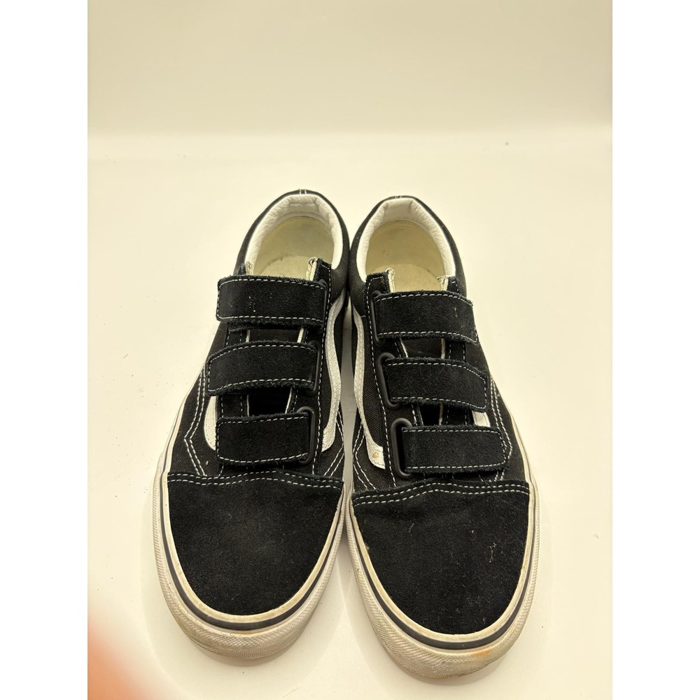 VANS Old Skool 507698 Black White Sneakers Men's 7.5 Women's 9 Casual Shoes